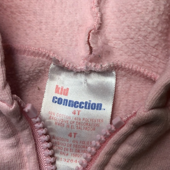 Pink zip up hoodie - Picture 3 of 8